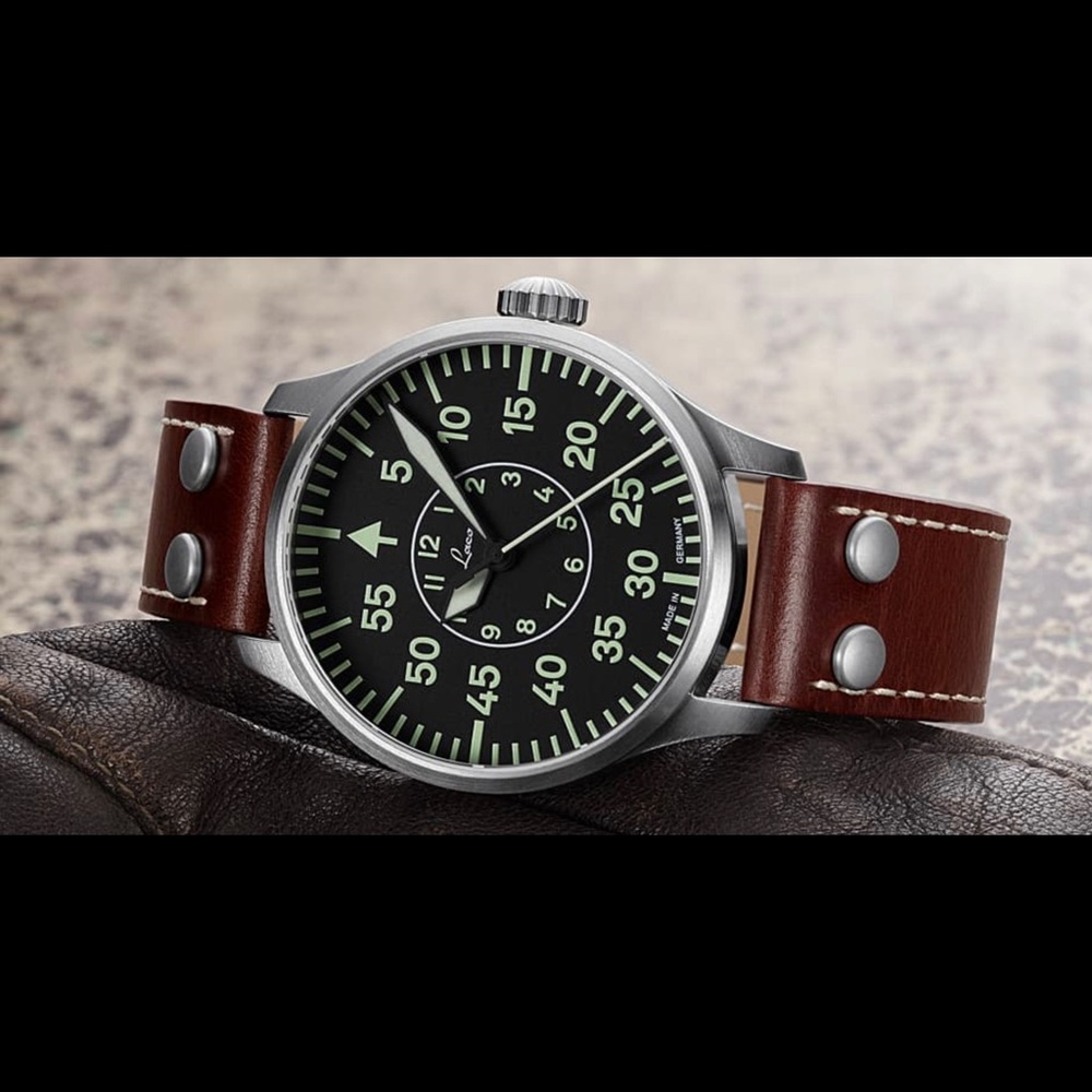 Laco Pilot Watch Aachen Sapphire Crystal Automatic